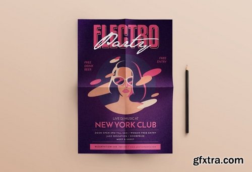 Electro Party Flyer