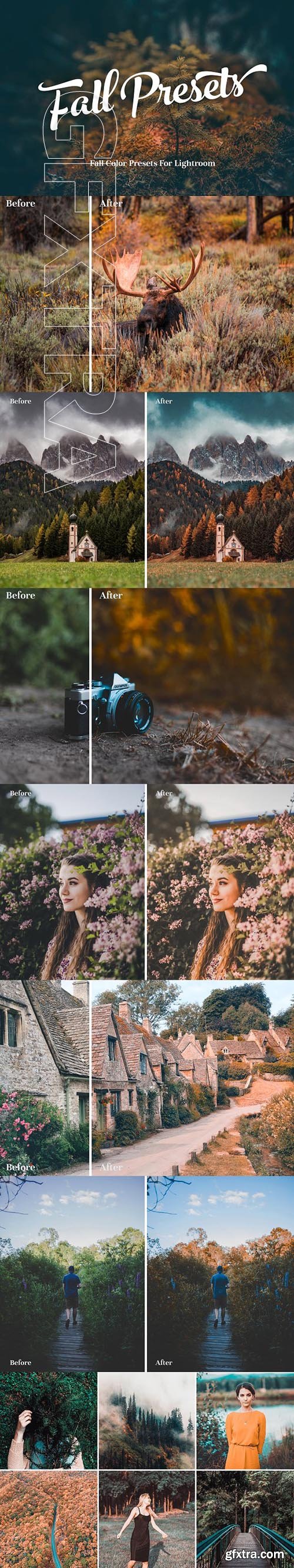 CreativeMarket - Fall Presets 2018 - Lightroom Preset 2994739