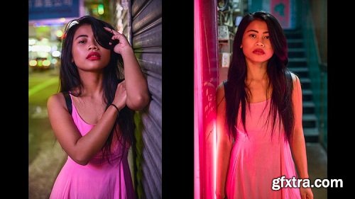 Night Light Portraits - Photoshop Retouching