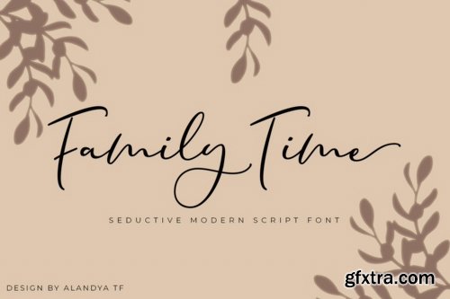 Family Time Font