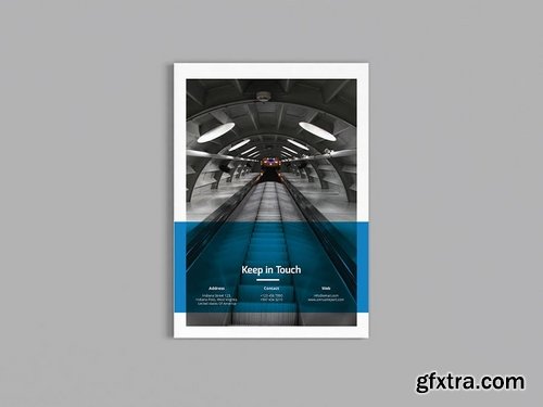 Mblandang - A4 Annual Report Brochure Template