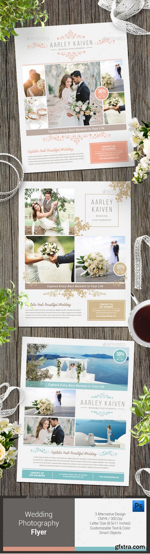 Graphicriver - Wedding Photography Flyer 19308087