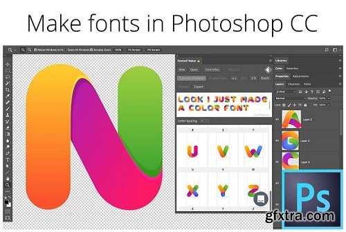 Fontself v1.0.6 Plug-in for Adobe Photoshop WIN