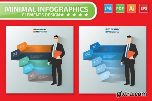 Businessman infographic Design