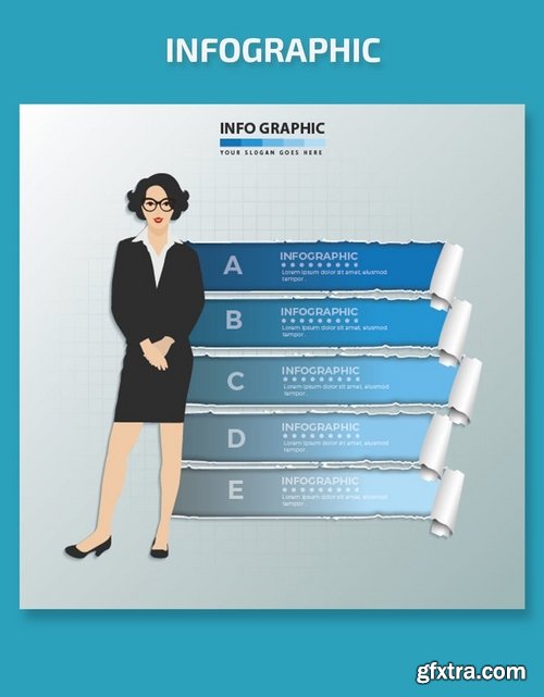 Woman infographic Design