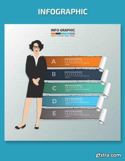 Woman infographic Design