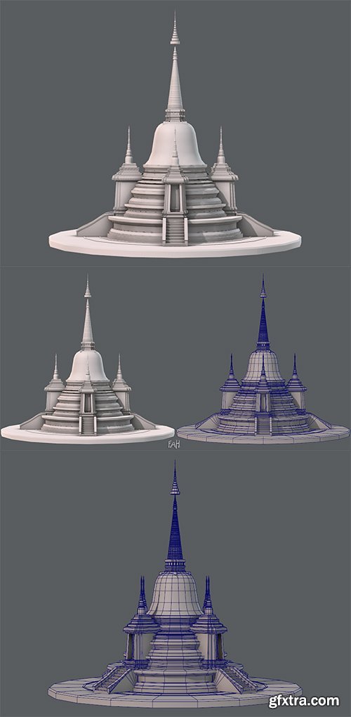 Cubebrush - Pagoda V02