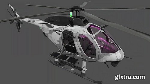 Recon Heli 3D Model