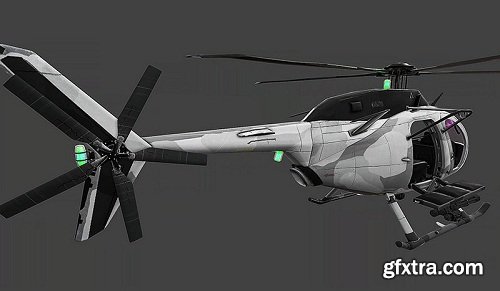 Recon Heli 3D Model