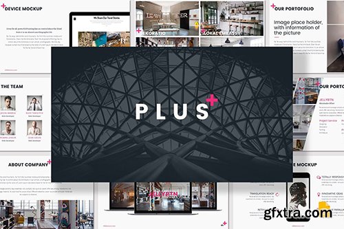 PLUS - Google Slides Template