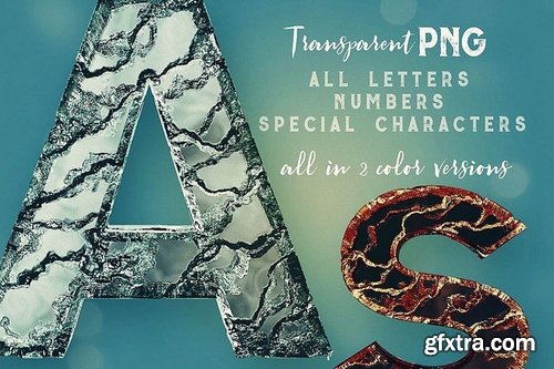 Cracked Glass – 3D Lettering