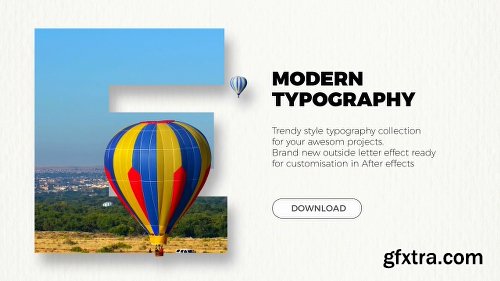 Videohive Modern Typography 21862938