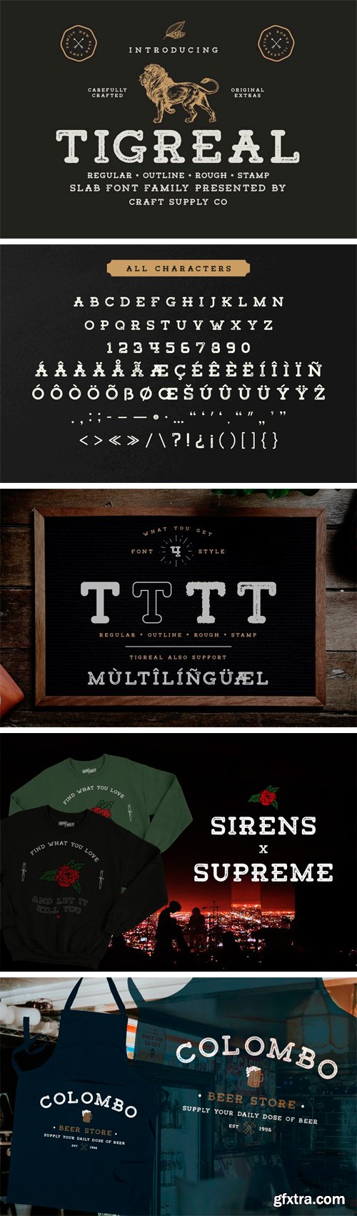 Tigreal Font Family