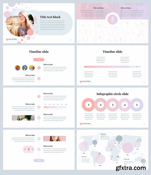 Beauty and Fashion PowerPoint Keynote and Google Slides Templates