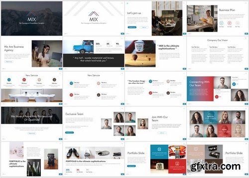 Mix - Powerpoint Template