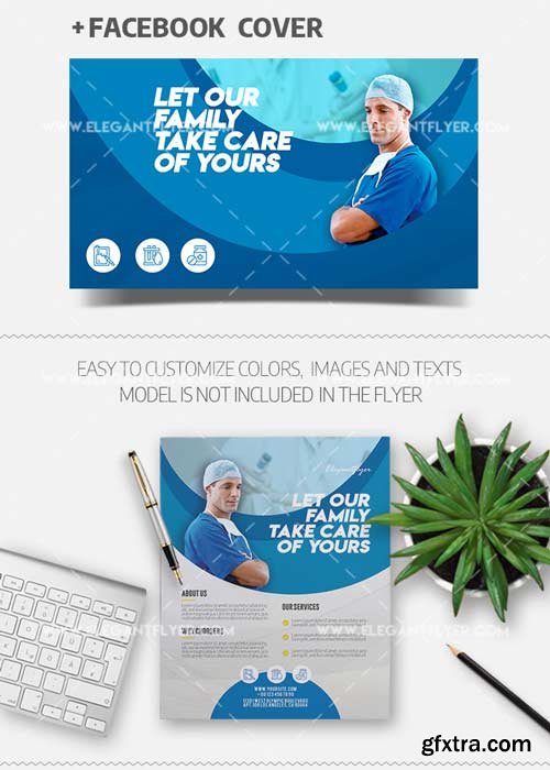 Medical Clinic V16 2018 Flyer PSD Template