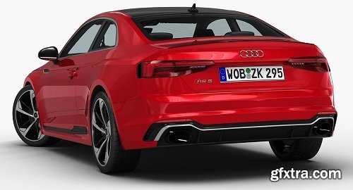 Audi RS5 Coupe 2018 3D Model