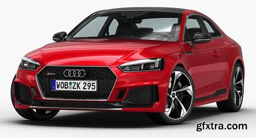 Audi RS5 Coupe 2018 3D Model