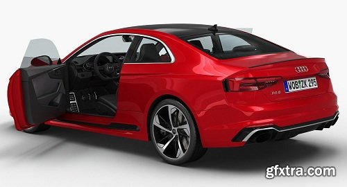 Audi RS5 Coupe 2018 3D Model