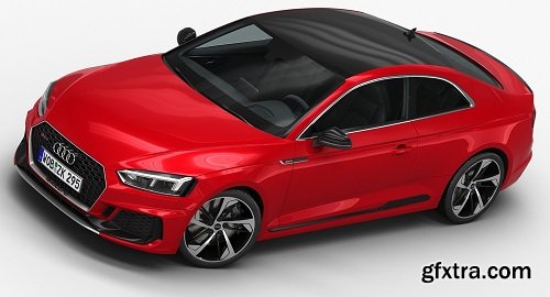 Audi RS5 Coupe 2018 3D Model