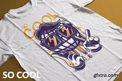 So Cool T-Shirt Design Template