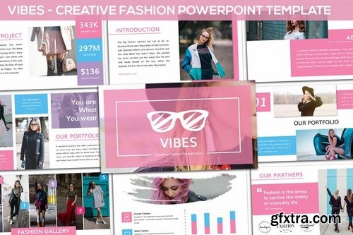 Vibes - Creative Fashion Keynote Template