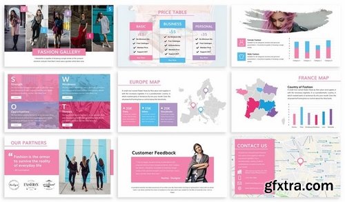 Vibes - Creative Fashion Keynote Template