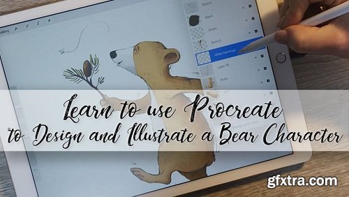 Learn to Use Procreate: Design and Illustrate a Bear Character