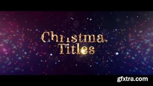 Christmas Titles After Effects Templates 19585
