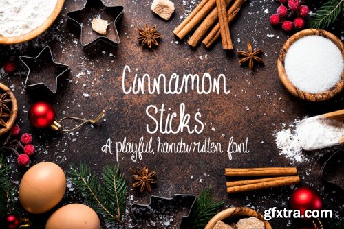 Cinnamon Sticks Font