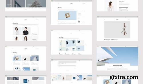 Livo - A Clean & Minimal Portfolio PSD Template