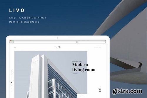 Livo - A Clean & Minimal Portfolio PSD Template