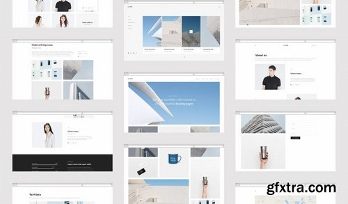 Livo - A Clean & Minimal Portfolio PSD Template