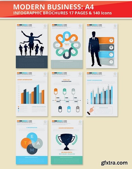 Modern Business Infographics Design