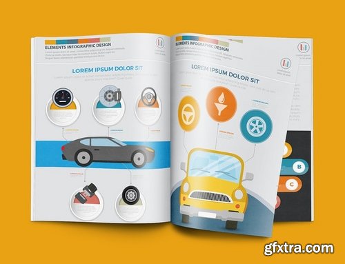 Car Service Infographics Design