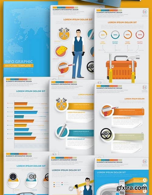 Car Service Infographics Design