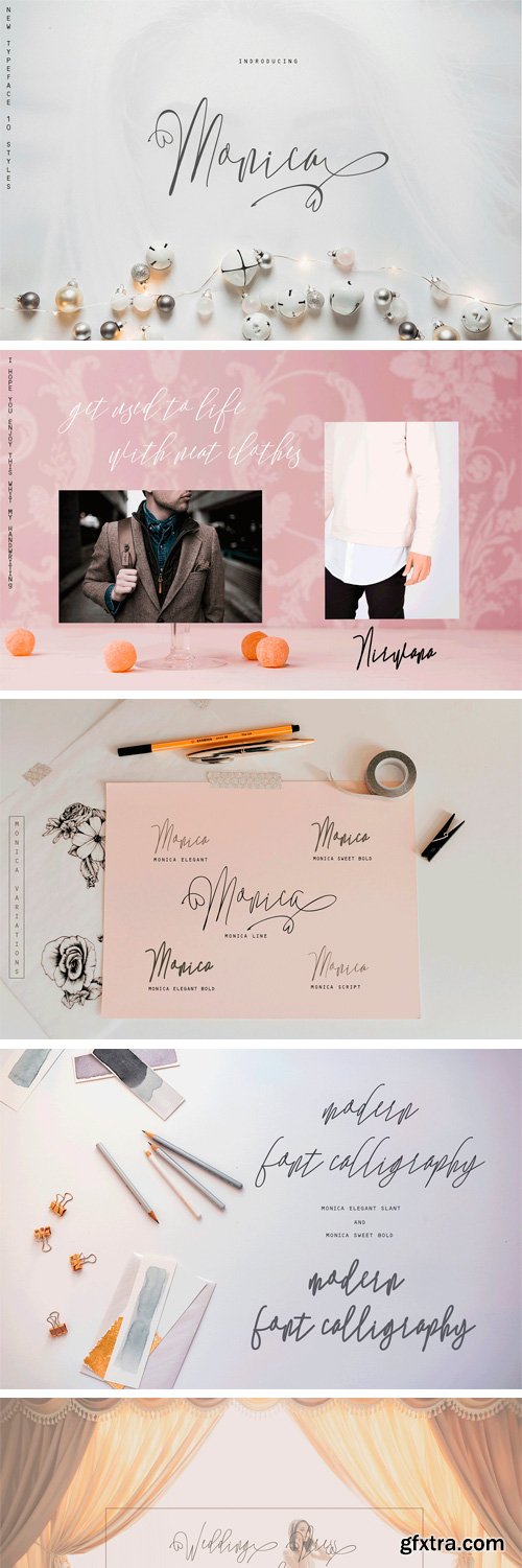 CM - Monica - 10 Elegant Font 2967511