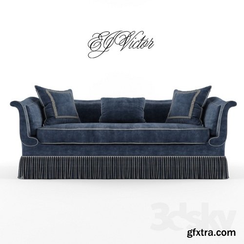 EJ Victor 2204-82 Julia Gray Belle Epoch Sofa