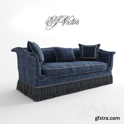 EJ Victor 2204-82 Julia Gray Belle Epoch Sofa