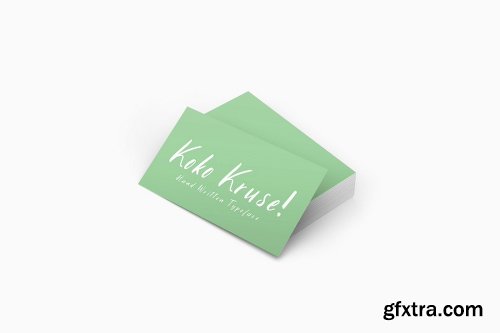 CreativeMarket Koko Kruse | Hand Written Font 1656942