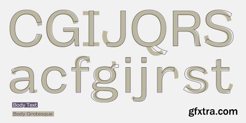 Body Font Family - 64 Fonts