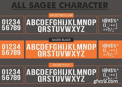 Sagee 3 Font