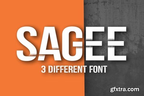 Sagee 3 Font