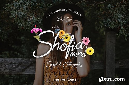 CreativeMarket Shofia Mind Script Font 3017341