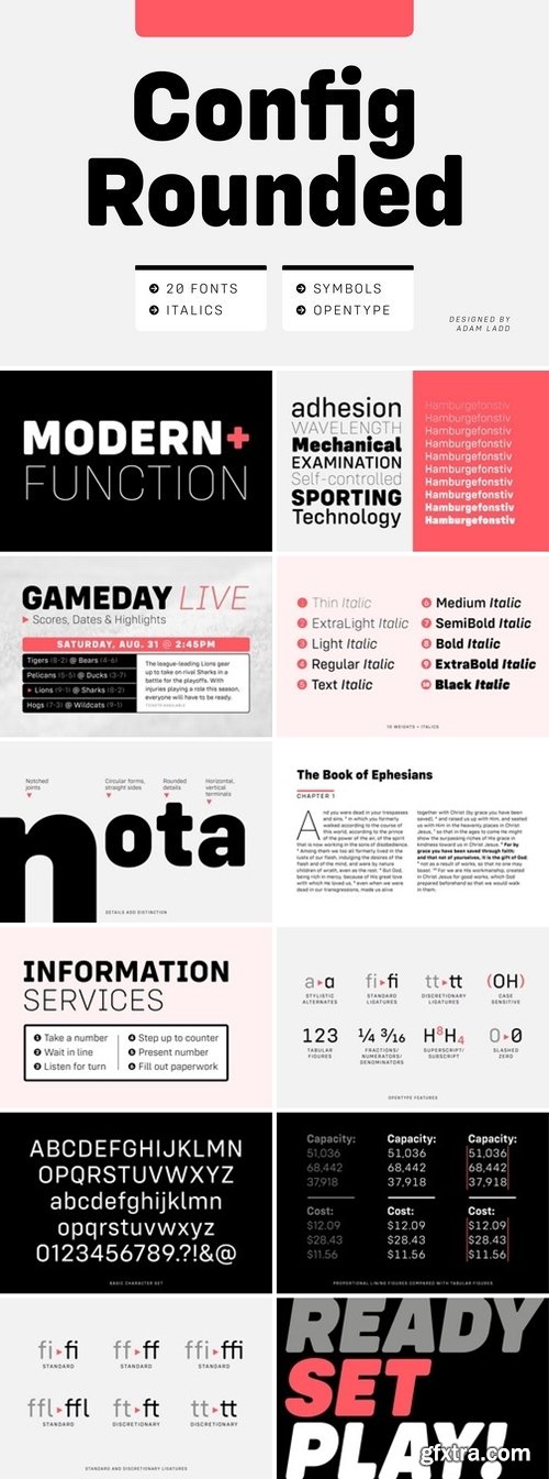 CM - Config Rounded Font Family 3020922