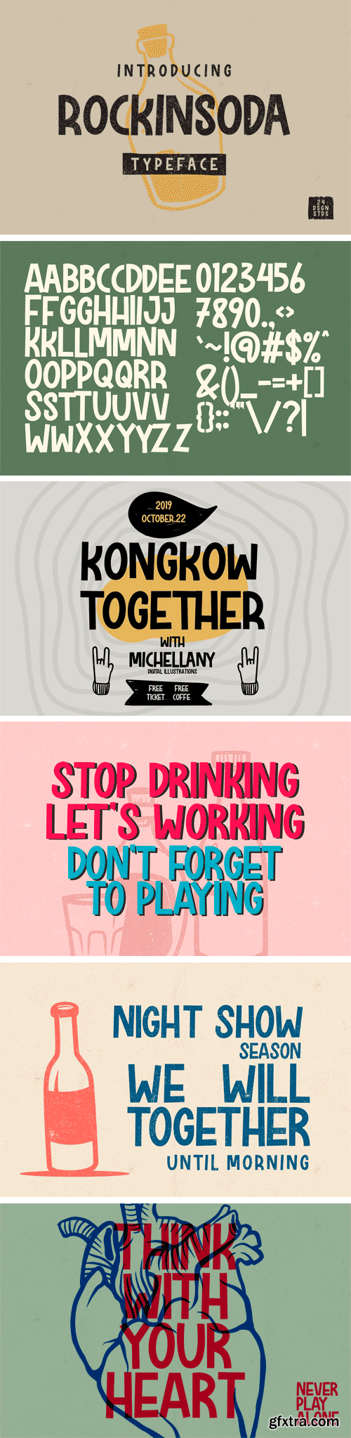 Rockinsoda Typeface