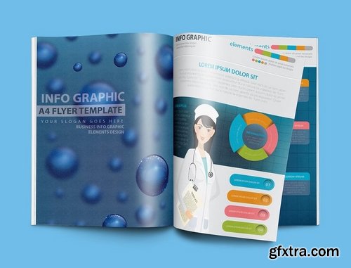 19 Page Medical and Healthy Infographic Design