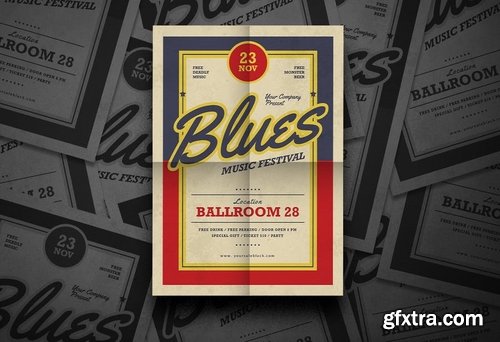 Blues Music Flyer