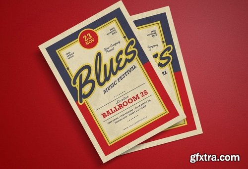 Blues Music Flyer