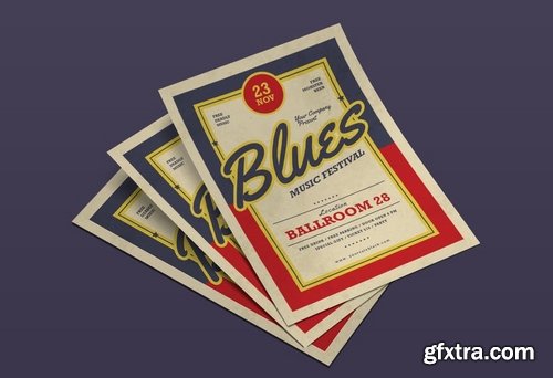 Blues Music Flyer